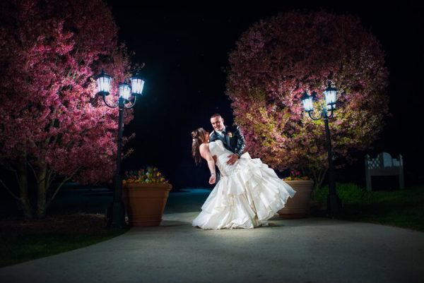 A wedding couple in New Haven, Connecticut, sharing a joyful moment during their stress-free wedding photography session