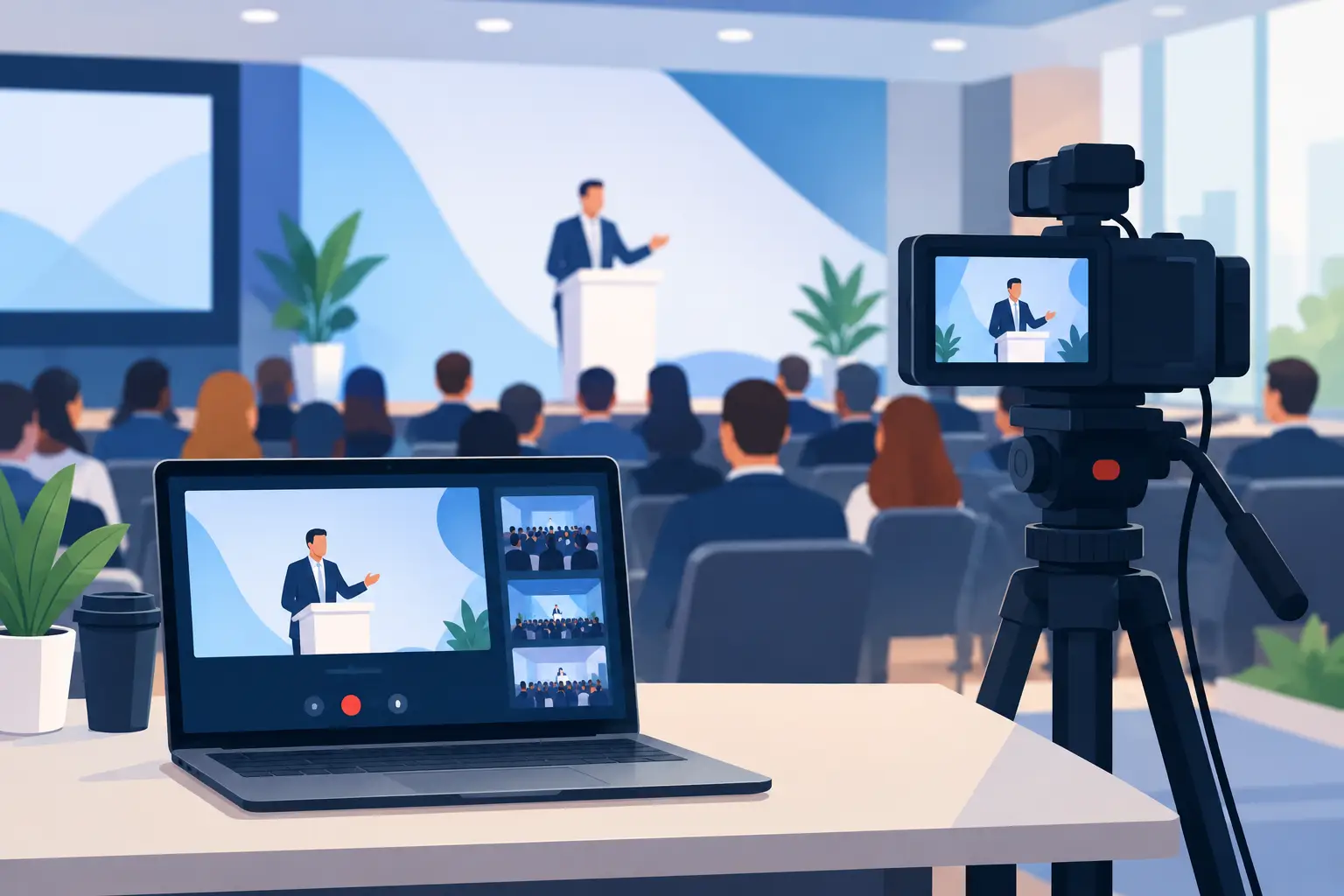 How to Livestream Business Events Without Missed Moments