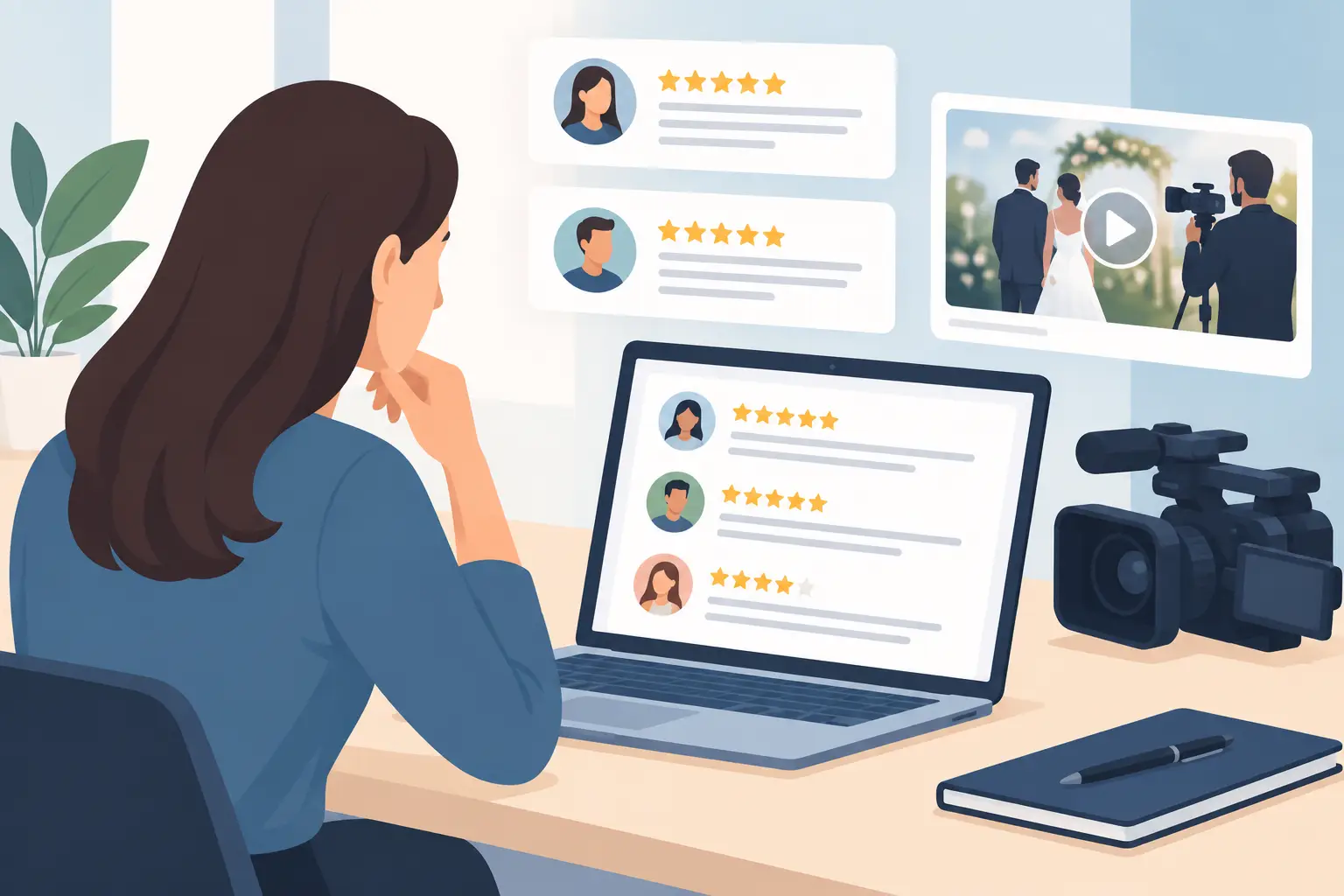 How to Read Event Videographer Reviews Well