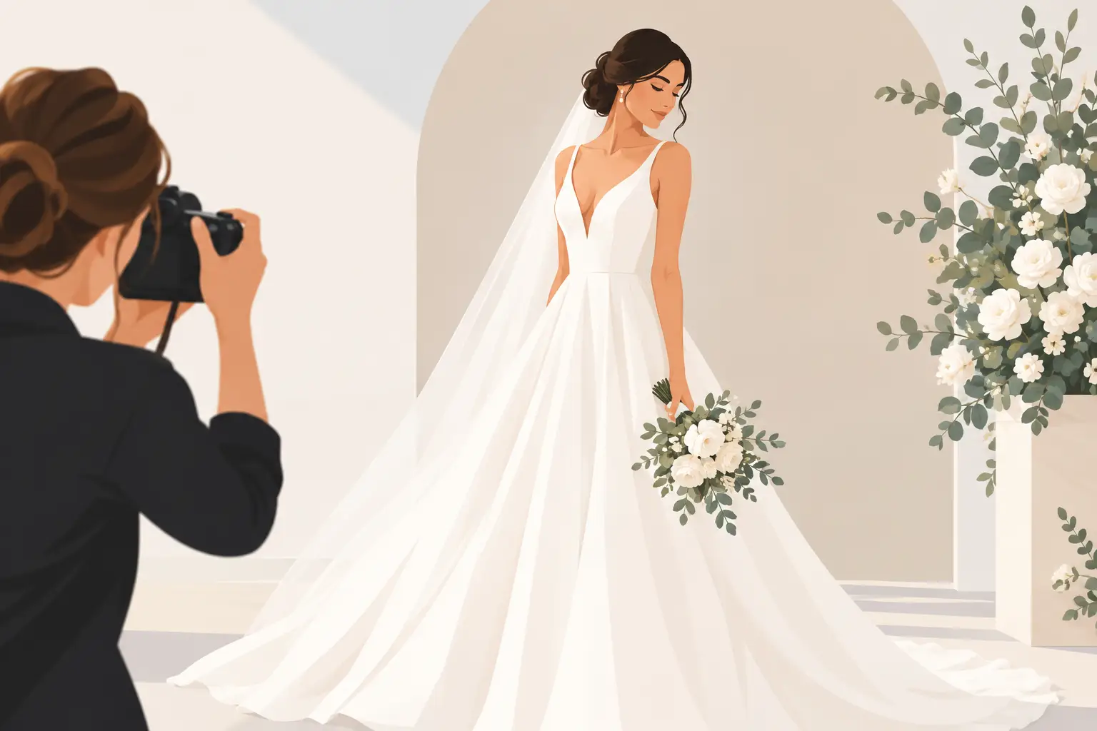 Wedding Dresses That Photograph Beautifully